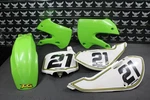 00-04 Kawasaki KX65 Oem Plastics Body Kit Fenders Fairings Side Panels. Fixed Price $109.99.