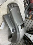 Rear Fender Harley Pewter Pearl Road Street Glide Fascia Silver Nice 09 Flhx. Fixed Price $399.95.