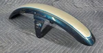 2000-2007 Harley Fxstd/i/se Softail Deuce Front Fender Diamond Ice Luxury Blue. Fixed Price $200.00.