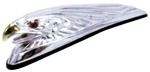 Old Beak & Lighted Eyes Eagle Spirit Fender Ornament For Harley Oem# 91569-89. Fixed Price $138.95.
