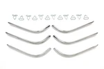 Replica Rear Fender Trim Set Sargent Stripe Style For Harley-davidson. Fixed Price $128.99.