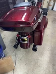 2015 Harley Davidson Street Glide Rear Fender Mysterious Red Sunglow. Fixed Price $299.99.