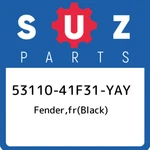 53110-41F31-YAY Suzuki Fender,fr(black) 5311041F31YAY, New Genuine Oem Part. Fixed Price $656.56.