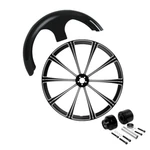 30'' Front Fender Wheel Rim Single Disc Hub For Harley Touring Models 2008-2025. Fixed Price $1219.98.