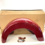 Nos Genuine Harley 2009 Up Tri Glide Left Rear Fender Billiard Red 83000054ENY. Fixed Price $1100.00.