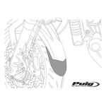 Puig Front Fender Extension - Black 6169N. Fixed Price $68.24.