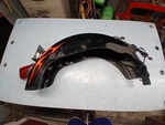 1994 95 Harley-davidson Sportster 1200 Xlh Oem Rear Fender For Parts Only. Fixed Price $145.00.