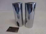 98 Suzuki Intruder Genuine Upper Fork Chrome Cover Cap Under Case. Fixed Price $69.00.
