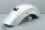 Dent 2017 Harley Electra Glide Cvo Back Rear Fender Stardust Silver #4102. Fixed Price $49.44.