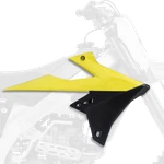 Polisport 8421100001 Radiator Cover - Yellow/black Rmz 450. Fixed Price $55.89.