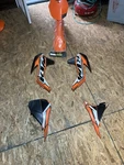 2014 Ktm 300XC Oem Plastic Fenders With Graphics. Fixed Price $90.00.