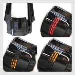Mutazu 7" Angled Fender Extension W/ Built In Tri Bar For Harley 09-2013 Flh Flt. Fixed Price $139.00.