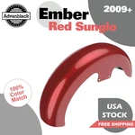 Ember Red Sunglo 19" Reveal Wrapper Hugger Front Fender Fits Harley Touring 09+. Fixed Price $649.00.