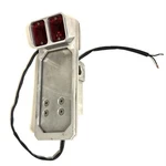 Custom Axle Mount Taillight License Plate Frame For 3/4" Harley Drag Racing. Fixed Price $292.50.