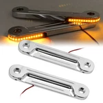 Front Led Flush Fork Turn Signal Bracket Harley Touring Street Glide 98-24. Fixed Price $19.99.