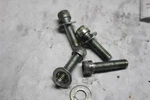 Rear Exhaust Mount Bracket Bolt (4) 3210A 2001 Harley Davidson Road King Flhr. Fixed Price $5.00.