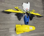 Oem Suzuki RMZ450 Bodywork, Removed From New, 2019-25, Plastics, Yellow. Fixed Price $147.43.