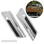 Saddle Bag Hinge Latch Covers Fit For Harley Road Street Glide Touring 1993-2013. Fixed Price $19.56.