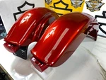 Oem 2025 Harley RG3 Freewheeler Left & Right Rear Fenders Whiskey Firestorm. Fixed Price $799.95.