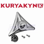 Kuryakyn License Plate Mounting Hole Covers With Emblems For 1992-2010 Harley. Fixed Price $57.06.