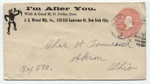1901 Wetzel Mfg. Co. Ad Cover Indian New York City Y4196. Fixed Price $40.00.
