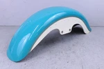 Harley-davidson 1992 Softail Fat Boy Front Fender Turquoise And White 59595-91VZ. Fixed Price $225.00.