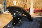00-02 Triumph Street Triple 995I Black Front Wheel Fender Cowl Fairing. Fixed Price $64.94.