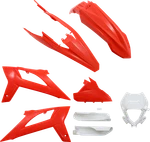 Acerbis 2936267118 Full Body Replacement Plastic Kit Oem Red/ White. Fixed Price $205.95.