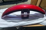 Oem Nos Harley Davidson Lava Red Sunglo Front Fender Sportster Xl Dyna 2004 Fact. Fixed Price $299.95.