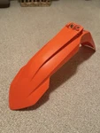 Used Oem 2021 Ktm Electronic Orange Front Fender 125 250 300 350 450 Xc Sxf. Fixed Price $39.50.