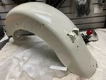 Nos Rear Fender Harley Flh Tourglide Flt Oem Police Birch White 1980'S. Fixed Price $399.95.