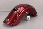 15 Harley Road Glide Cvo Rear Back Fender Burgundy Blaze. Fixed Price $174.95.