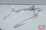 2010 Harley Softail Fatboy Back Rear Fender Frame Strut Cover Set Chrome #4073. Fixed Price $179.44.