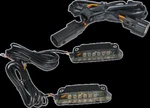 Custom Dynamics Saddlebag Rail Led Light Bar W/ Smoke Lens For Harley 10-13 Flhx. Fixed Price $84.95.