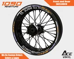 Ktm 1090 Adventure Wheel Decals Rim Stickers Tape Stripes Graphics Ready To Race. Fixed Price $40.15.