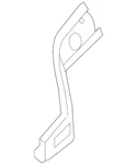Genuine Nissan Fender Bracket F3161-9KAMA. Fixed Price $111.35.