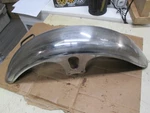 Yamaha Oem Exciter SR250 1980-82 Front Fender With Cable Guide. Fixed Price $49.95.