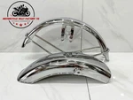 Suzuki GT750 Front & Rear Fender 63113-31000, 53100-31702-REP Highquality Chrome. Fixed Price $399.00.