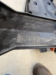 2016 Kawasaki Versus Flap Fender. Fixed Price $85.00.