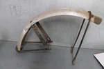 Vintage Triumph Tiger Cub T20 Front Fender With Stays Support Dented. Fixed Price $130.50.