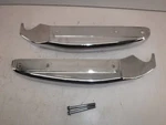 2002 Kawasaki Vulcan 1500 Rear Passenger Fender Grab Rail Set. Fixed Price $20.00.