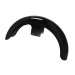 Painted Black 21" Wrap Front Fender For Harley Davidson Touring Custom Baggers. Fixed Price $94.50.