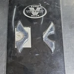 Victory Motorcycles Vegas, Jackpot Front Fender Trin Chrome. Fixed Price $65.00.