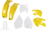Ufo Body Fender Kit Yellow/white Fits Suzuki 1999-2000 RM125 RM250. Fixed Price $139.61.