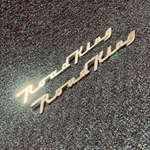 Harley-davidson Road King Front Fender Emblem Left Right Set Oem 1.5X15CM. Fixed Price $116.28.
