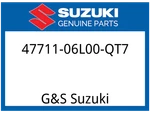 Suzuki Oem Part 47711-06L00-QT7 Cover,frame Center (gray). Fixed Price $148.34.