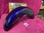 Harley Limited Cvo Front Fender Blue 2014. Fixed Price $450.00.