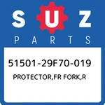 51501-29F70-019 Suzuki Protector,fr Fork,r 5150129F70019, New Genuine Oem Part. Fixed Price $102.25.