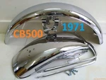 1971 - 1972 Honda CB500 Front & Rear Fenders Chrome High Quality K0 K1 K2. Fixed Price $339.99.