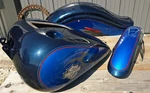 2004 Harley Davidson Dyna Gas Tank Front Rear Fender Tins Paint Set Nos Take Off. Fixed Price $1900.00.